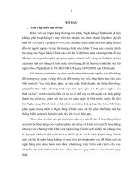 Kiểm soát nội bộ hoạt động cho vay hộ nghèo tại phòng giao dịch ngân hàng chính sách xã hội huyện vĩnh thạnh, tỉnh bình định 