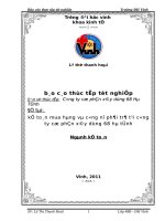 KẾ TOÁN MUA HÀNG và CÔNG nợ PHẢI TRẢ tại CÔNG TY cổ PHẦN xây DỰNG 68 hà TĨNH 