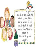 Giáo án điện tử bài  mây và sóng (ngữ văn 6)  