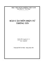 BÁO CÁO MÔN ĐIỆN TỬ THÔNG TINCHƯƠNG 5: CLASS F AMPLIFIERSCác cấu trúc liên kết bộ khuếch đại công suất khác nhau mang lại hiệu quả cao được gọi là bộ khuếch đại Class F. Mặc dù các cấu trúc liên kết này có thể xuất hiện khác biệt với nhau, tất cả chún