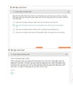 Đáp án modun 4 Bồi dưỡng thuòng xuyên môn âm nhạc tiểu học  BDTX modune 4 bài tập cuối khóa