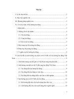 Thị trường lao động cơ sở lý thuyết và những tác động của đại dịch covid 19 đến thị trường lao động việt nam 