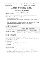 TRƯỜNG ĐẠI HỌC VĂN LANG KHOA KỸ THUẬT CHƯƠNG TRÌNH GIÁO DỤC ĐẠI HỌC CHƯƠNG TRÌNH ĐÀO TẠO NGÀNH KỸ THUẬT NHIỆT ĐỀ CƯƠNG CHI TIẾT HỌC PHẦN