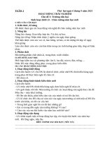 GIáo án lớp 2 ngang kết nối tri thức năm 2021   2022 