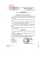 TRƯỜNG ĐẠI HỌC THỦY LỢI BẢN MÔ TẢ CHƯƠNG TRÌNH ĐÀO TẠO  kỹ sư cơng trình Trình độ đào tạo : Đại học