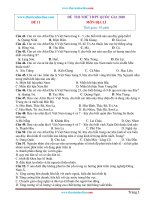 10 đề thi thử QG môn địa lí 2020 có đáp án    part2 