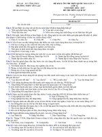 De thi thu THPT Quoc Gia 2017 mon Lich su ma 357 THPT Yen Lac