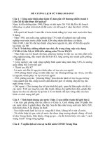 de cuong on tap hoc ki 1