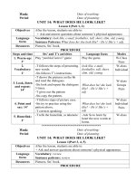 Unit 14 What does he look like