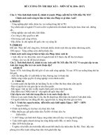 de cuong on thi hoc ki 1