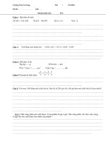 BT luyen toan 5 cuoi ki I