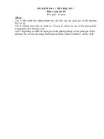 NH 1617 De on tap kiem tra 1 tiet hoc ki 1