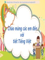 Tiếng Việt - Tuần 4 - Bài 8 - Tiết 1 + 2