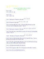 De th violympic toan 6 vong 11