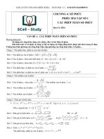 CHUYEN DE 1 CAC PHEP TOAN SO PHUC