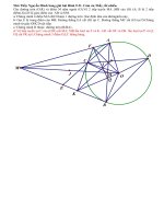 Nho Thay Nguyen Minh Sang giai bai Hinh 921 Cam on Thay rat nhieu