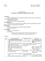 Bai thuc hanh 1 Lam quen voi mot so thiet bi may tinh