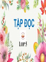 Tập đọc - Tuần 5 - Lan Hương - Lớp 5A6: Ê - mi - li, con