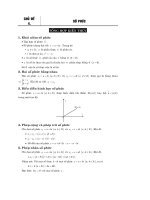 Câu hỏi trắc nghiệm số phức