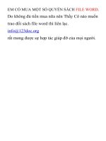 TRAO DOI SACH HOA WORD