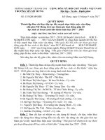 Ke hoach van dong nha giao My Hung tich cuc tham gia hoat dong giup do hoc sinh kho khan nam hoc 20172018