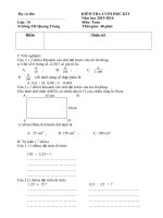 DE KIEM TRA MON TOAN KI 1 LOP 5 NAM 20162017