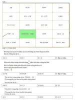 VIOLYMPIC TOAN LOP 5 VONG 11 NAM 20162017