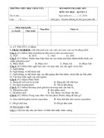 Bai kiem tra hoc ky I