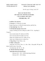 BAO CAO THANH TICH TO