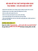 Kho de 2018 moi nhat file word co loi giai chi tiet tung cau