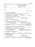 Kiem tra 1 tiet lan 1 HKII khoi 8