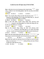 On nhan toan thuc te tim van toc quang duong