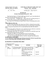 Ke Hoach to chuc le khai giang nam hoc 20172018