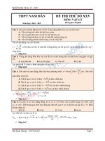 De va dap an chi tiet Nam Dan 2017