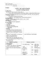 Giao an Tieng Anh 6 Sach moi