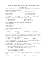 thptanluongdonghuemonsinhhoclan1nam2017filewordcoloigiai