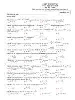 LUYEN THI THPTQG 2018