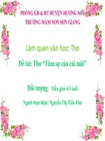 Phat trien Ngon ngu 4 tuoi