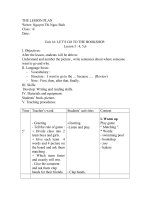 Unit 16 LETS GO TO THE BOOKSHOP