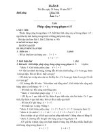 Giao an theo Tuan Lop 1 Giao an Tuan 8 Lop 1