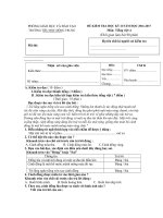 de kiem tra cuoi nam