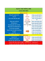 WORD BO CHUYEN DE DANG VIET DONG