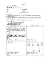 Giao an Tuan 4 Lop 3