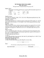 De thi HSG Hoa 8 moi nhat 20162017