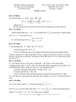 De luyen thi vao 10 so 4 co dap an