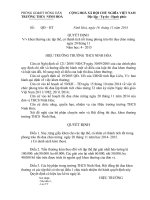 Quyet dinh khen thuong phong trao