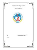 Báo cáo bài tập thảo luận kế hoạch marketing năm 2020 – DUREX