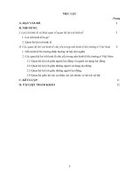 Lợi ích kinh tế là gì các quan hệ lợi ích kinh tế chủ yếu trong nền kinh tế thị trường ở việt nam 