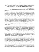 Tiềm năng ứng dụng công nghệ Blockchain hỗ trợ công tác quản lý tại các trường đại học ở Việt Nam