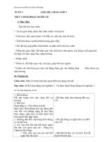 giáo án hoạt động trải nghiệm lớp 1 (cả năm) sách vì sự bình đẳng trong giáo dục 